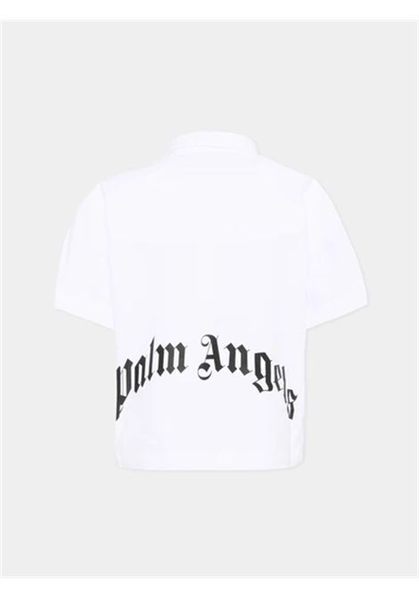 Camicia con stampa PALM ANGELS | PBGG003S26FAB001002